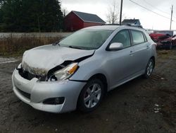 Toyota Corolla salvage cars for sale: 2010 Toyota Corolla Matrix S