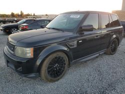 Land Rover Range Rover salvage cars for sale: 2011 Land Rover Range Rover Sport HSE