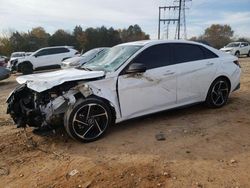 Hyundai salvage cars for sale: 2023 Hyundai Elantra N Line