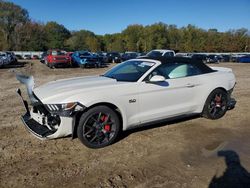 Ford Mustang salvage cars for sale: 2017 Ford Mustang GT