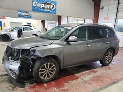 Salvage cars for sale from Copart Angola, NY: 2015 Nissan Pathfinder S