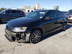 Volkswagen salvage cars for sale: 2016 Volkswagen Jetta Sport