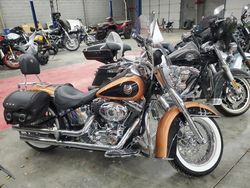 Harley-Davidson salvage cars for sale: 2008 Harley-Davidson Flstn 105TH Anniversary Edition