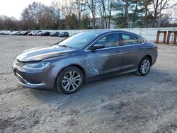 Chrysler 200 salvage cars for sale: 2015 Chrysler 200 Limited