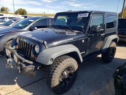 Salvage cars for sale from Copart Oklahoma City, OK: 2010 Jeep Wrangler Rubicon