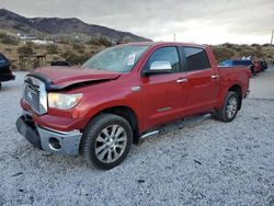 Toyota Tundra salvage cars for sale: 2012 Toyota Tundra Crewmax Limited