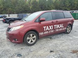 Salvage cars for sale from Copart Gainesville, GA: 2012 Toyota Sienna LE