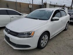 Salvage cars for sale from Copart Los Angeles, CA: 2013 Volkswagen Jetta SE