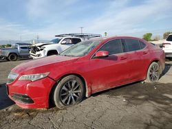 Acura salvage cars for sale: 2017 Acura TLX Tech