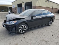 Honda salvage cars for sale: 2017 Honda Accord EXL