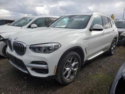 BMW x3 salvage cars for sale: 2021 BMW X3 XDRIVE30E