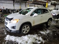 Chevrolet Trax salvage cars for sale: 2015 Chevrolet Trax LTZ