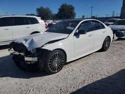 Mercedes-Benz c-Class salvage cars for sale: 2024 Mercedes-Benz C300