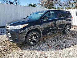 Toyota Highlander salvage cars for sale: 2019 Toyota Highlander LE