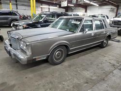 Lincoln Town car salvage cars for sale: 1988 Lincoln Town Car