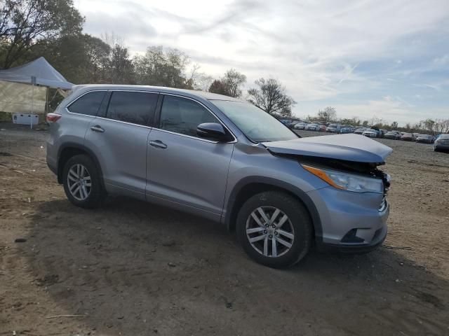 2014 Toyota Highlander LE