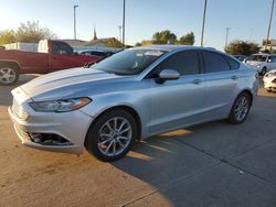 Ford Fusion salvage cars for sale: 2017 Ford Fusion SE