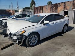 Ford Fusion salvage cars for sale: 2019 Ford Fusion SE