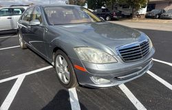 Salvage cars for sale from Copart Oklahoma City, OK: 2007 Mercedes-Benz S 550