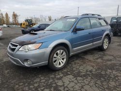 Salvage cars for sale from Copart Portland, OR: 2009 Subaru Outback 2.5XT Limited