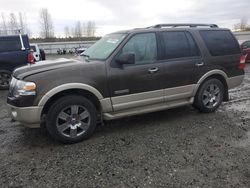 Ford Expedition salvage cars for sale: 2008 Ford Expedition Eddie Bauer