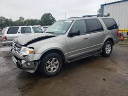 Ford Expedition salvage cars for sale: 2008 Ford Expedition XLT