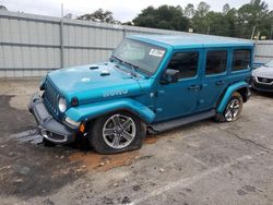 Jeep Wrangler salvage cars for sale: 2020 Jeep Wrangler Unlimited Sahara