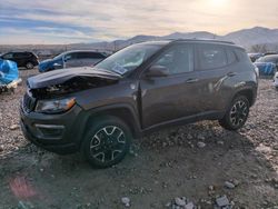 Jeep salvage cars for sale: 2019 Jeep Compass Trailhawk