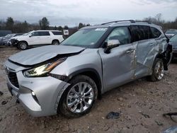 Toyota salvage cars for sale: 2024 Toyota Highlander LE