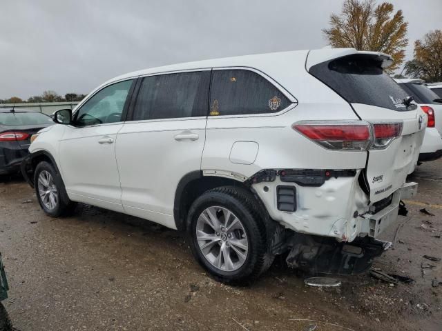 2016 Toyota Highlander LE