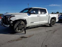 Toyota Tundra salvage cars for sale: 2025 Toyota Tundra Crewmax Limited