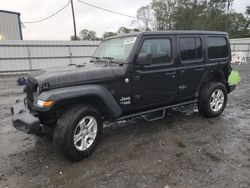 Jeep Wrangler salvage cars for sale: 2019 Jeep Wrangler Unlimited Sport