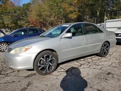 Toyota Camry salvage cars for sale: 2004 Toyota Camry LE