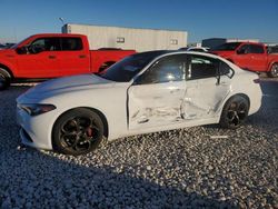 Alfa Romeo salvage cars for sale: 2021 Alfa Romeo Giulia TI