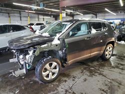 Jeep Compass salvage cars for sale: 2018 Jeep Compass Latitude