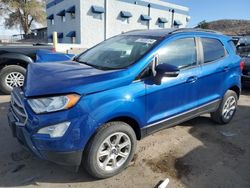 Ford salvage cars for sale: 2020 Ford Ecosport SE