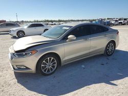 Ford Fusion salvage cars for sale: 2017 Ford Fusion SE