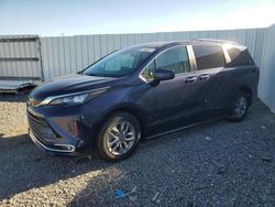 Toyota Sienna xle salvage cars for sale: 2024 Toyota Sienna XLE