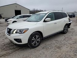 Nissan salvage cars for sale: 2017 Nissan Pathfinder S