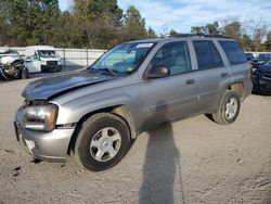 Chevrolet salvage cars for sale: 2002 Chevrolet Trailblazer