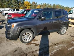 Jeep salvage cars for sale: 2018 Jeep Renegade Latitude