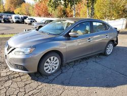 Nissan Sentra salvage cars for sale: 2016 Nissan Sentra S