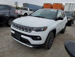 Jeep Compass salvage cars for sale: 2025 Jeep Compass Limited