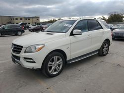 Mercedes-Benz m-Class salvage cars for sale: 2012 Mercedes-Benz ML 350 4matic