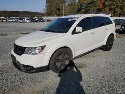 Dodge Journey salvage cars for sale: 2018 Dodge Journey Crossroad