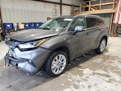 Toyota Highlander salvage cars for sale: 2021 Toyota Highlander Hybrid Limited