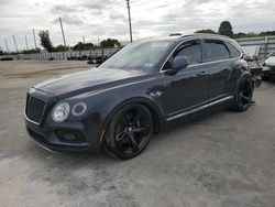 Bentley Bentayga salvage cars for sale: 2019 Bentley Bentayga