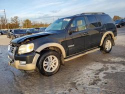 Ford Explorer salvage cars for sale: 2008 Ford Explorer Eddie Bauer