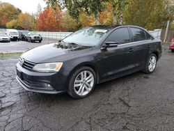 Volkswagen Jetta salvage cars for sale: 2015 Volkswagen Jetta TDI