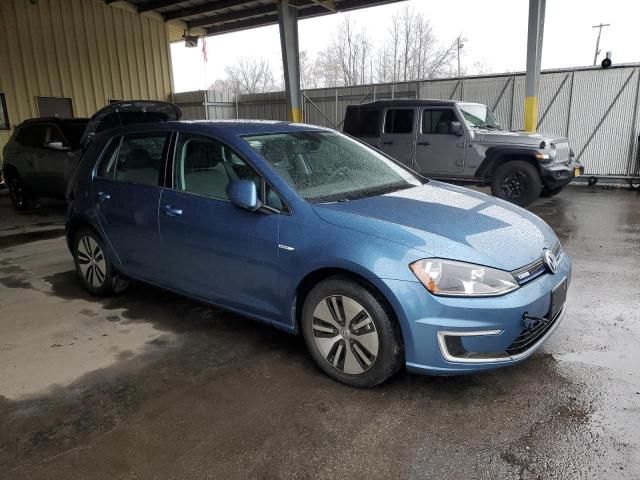 2016 Volkswagen E-GOLF SE